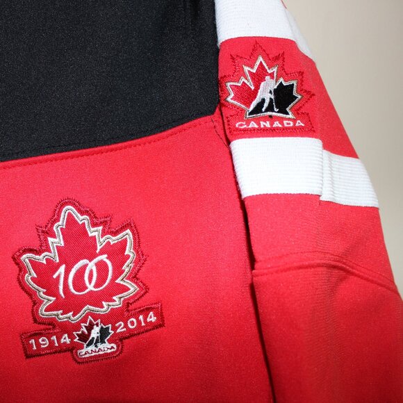 3/$55❤️Nike Team Canada 1914-2014 centenary jersey L/XL kids hockey IIHF - Picture 5 of 9